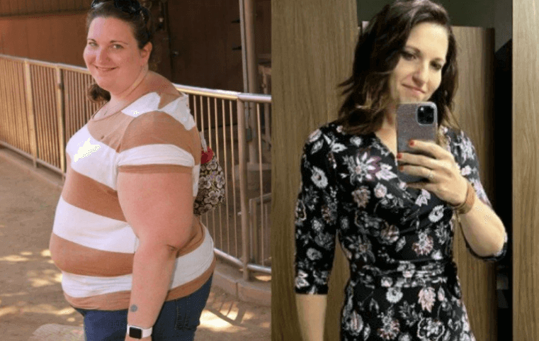 Oto ja przed kuracją i 7 tygodni po jej rozpoczęciu